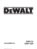 DeWalt DW712N User manual