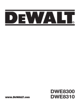 DeWalt DWE8310S User manual