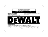 DeWalt DW840 User manual