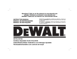 DeWalt DC750-BR User manual