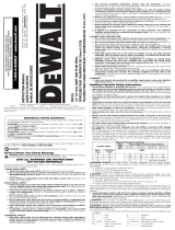 DeWalt DW124 User manual