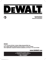 DeWalt DCS361 User manual