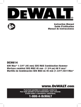 DeWalt DCH614B User manual