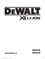 DeWalt DCS576 User manual