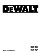 DeWalt D25334K User manual