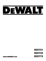 DeWalt D25773 User manual