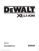 DeWalt DCE530 User manual