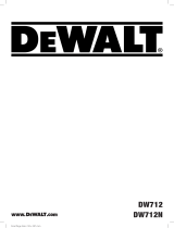 DeWalt DW712N User manual