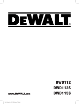 DeWalt DWD112 User manual