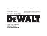 DeWalt DW935K User manual