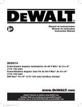 DeWalt DCG414T2-AR User manual