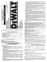 DeWalt DW893 User manual