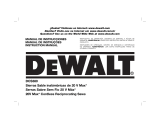 DeWalt DCS380B-B3 User manual