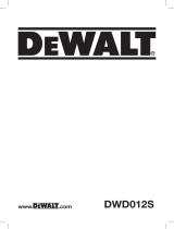 DeWalt DWD012 User manual