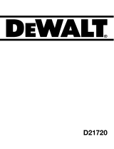 DeWalt D21720 User manual