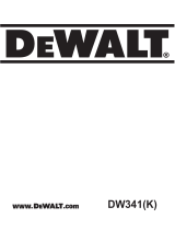 DeWalt DW341K User manual