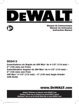 DeWalt DCG413B User manual