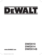 DeWalt DWD010 User manual