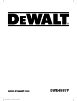 DeWalt DWE4997P User manual