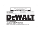 DeWalt D25416K 9A Corded Variable Speed Combination  User manual