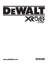 DeWalt DCG200 User manual