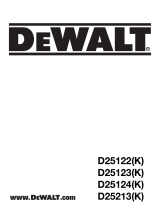 DeWalt D25123K User manual