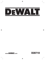 DeWalt D28710 User manual