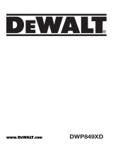 DeWalt DWP849X User manual