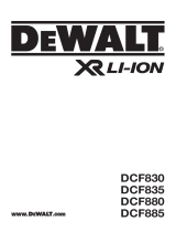 DeWalt DCF885L2 User manual