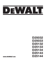 DeWalt D25144 User manual