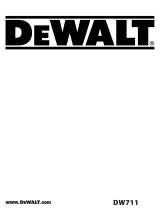 DeWalt DW711 User manual