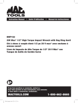 MAC TOOLS BWP152 User manual
