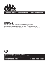 MAC TOOLS MCM849 User manual