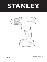 Stanley SCD121 User manual
