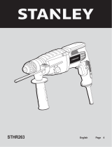 Stanley STHR263K User manual