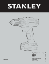 Stanley SCD12 User manual