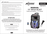 Axess 15” MEGA BLAST User manual