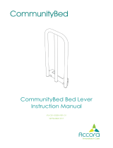 Accora CommunityBed Bed Lever User manual
