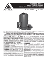 Amtrol THERM-X-TROL ST-5C Series Installation & Operation Instructions