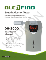 Alcofind DA-5000 User manual