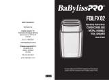 BaBylissPro FOILFX 02 BFS2A Operating Instructions Manual
