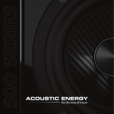 Acoustic Energy 500 Series User manual