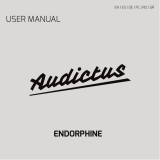 AUDICTUS ENDORPHINE User manual