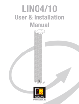 AUDAC LINO10 User manual