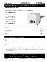 ASKOMA ASKOHEAT-E Series User And Service Manual