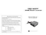 AIMS PWRINV150W Owner's manual