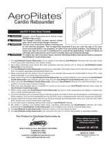 AeroPilates Cardio Rebounder User manual