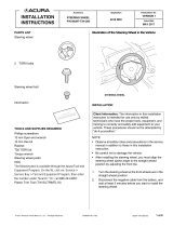 Acura P/N 08U97-TX4-200 Installation Instructions Manual