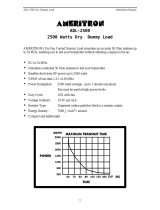 AMERITRON ADL-2500 User manual