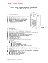 ANXELL DG-30 Operation User's Manual
